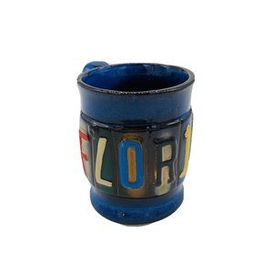Florida Blue Souvenir Coffee Mug Colorful Collectible XL A